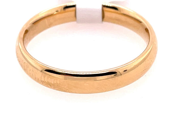 14Kt Yellow Gold Benchmark Comfort Fit 4mm Wedding Band