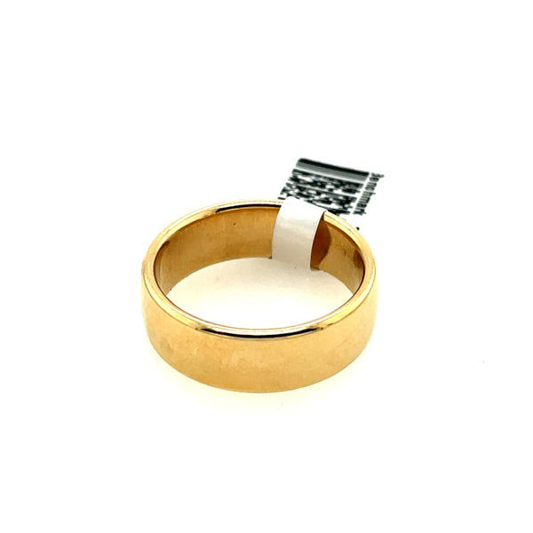 14kt Yellow Gold Benchmark Euro Comfort Fit Mens Wedding Band