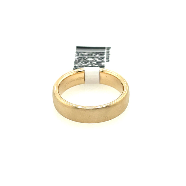 14kt Yellow Gold Benchmark Euro Comfort Fit Mens Wedding Band CF75503414KY10