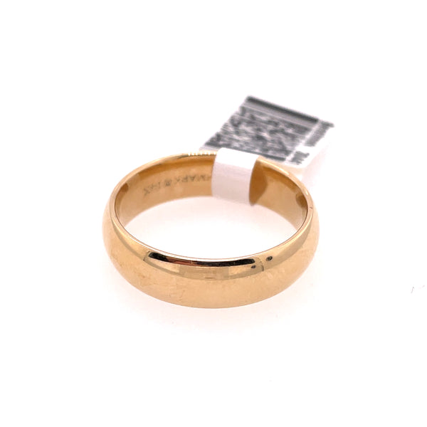 Benchmark 6Mm Sz-10 14Kt Benchmark Comfort Fit Wedding Band 7.6Gr