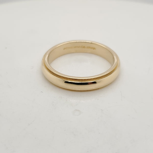 Pre-owned Tiffany & Co Wedding Band