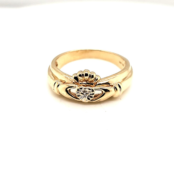 14kt Yellow Gold Claddah Ring