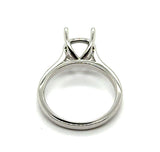 14Kt White Gold Solitaire Setting