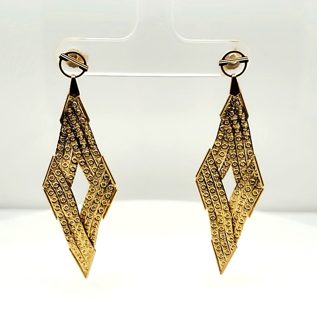 14kt Yellow Gold Earrings