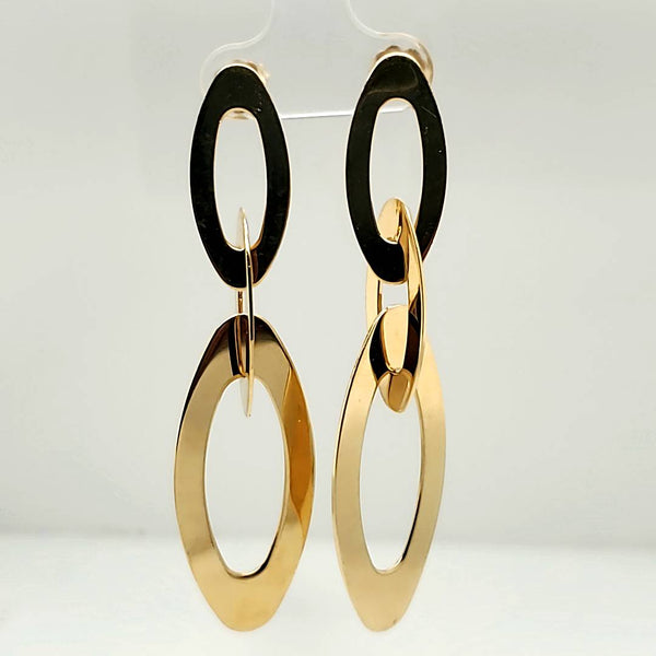 Roberto Coin 18kt Yellow Gold Dangle Earrings