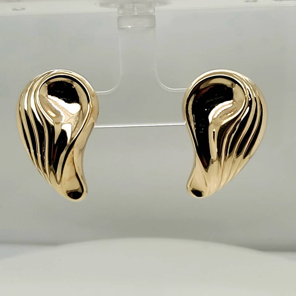 14kt Yellow Gold Earrings