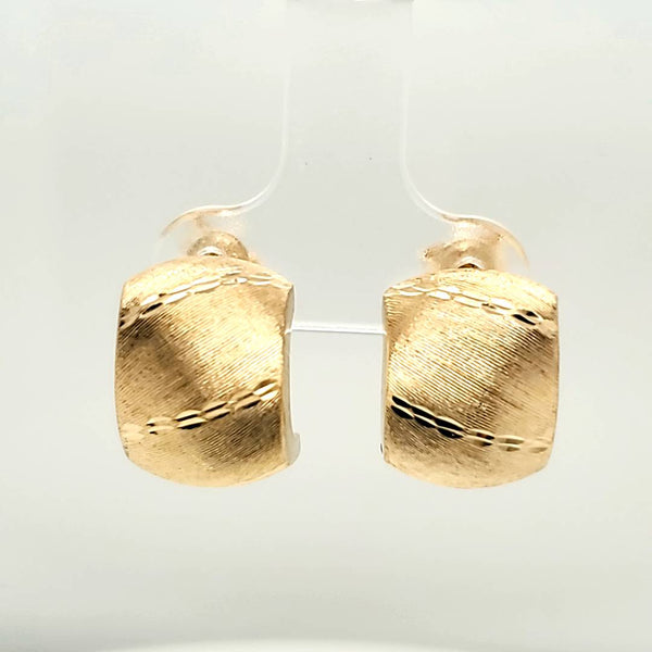 18kt Yellow Gold Earrings