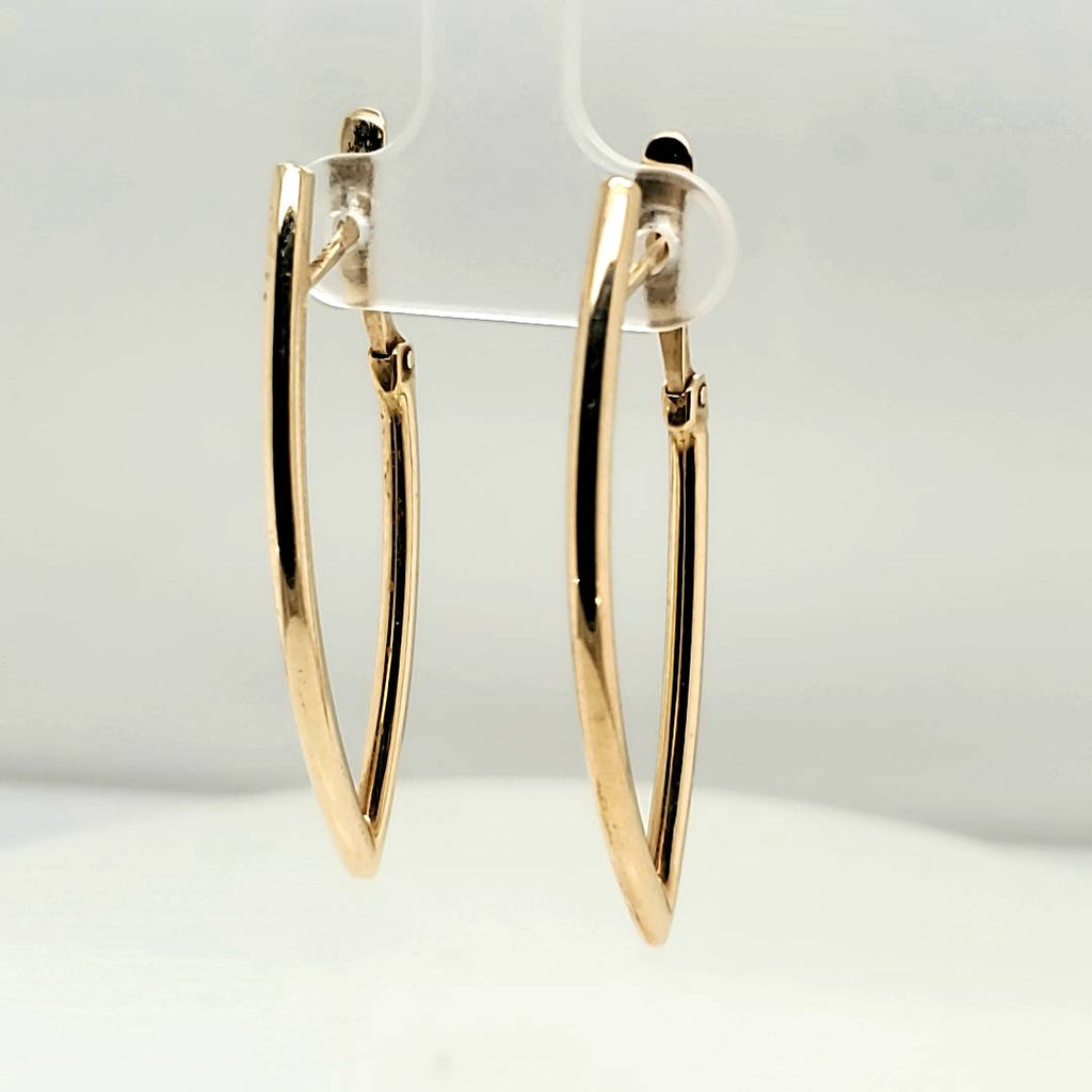 14kt Yellow Gold Hoop Earrings