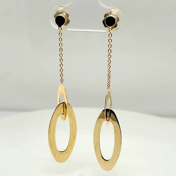 Roberto Coin 18kt Yellow Gold Dangle Earrings