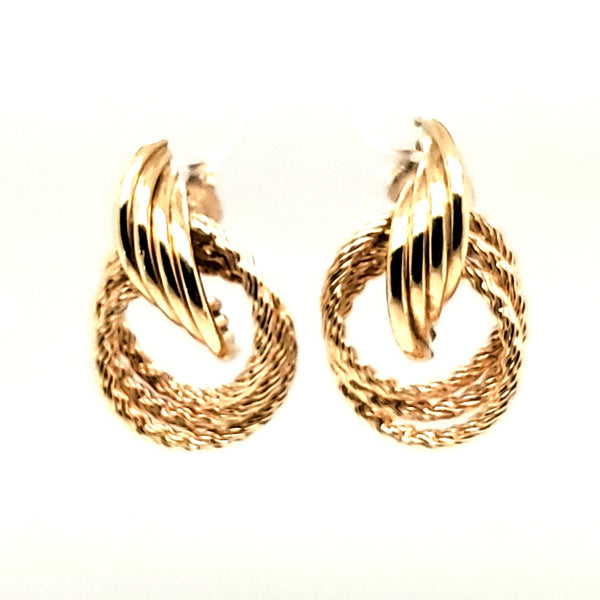 14kt Yellow Gold Earrings