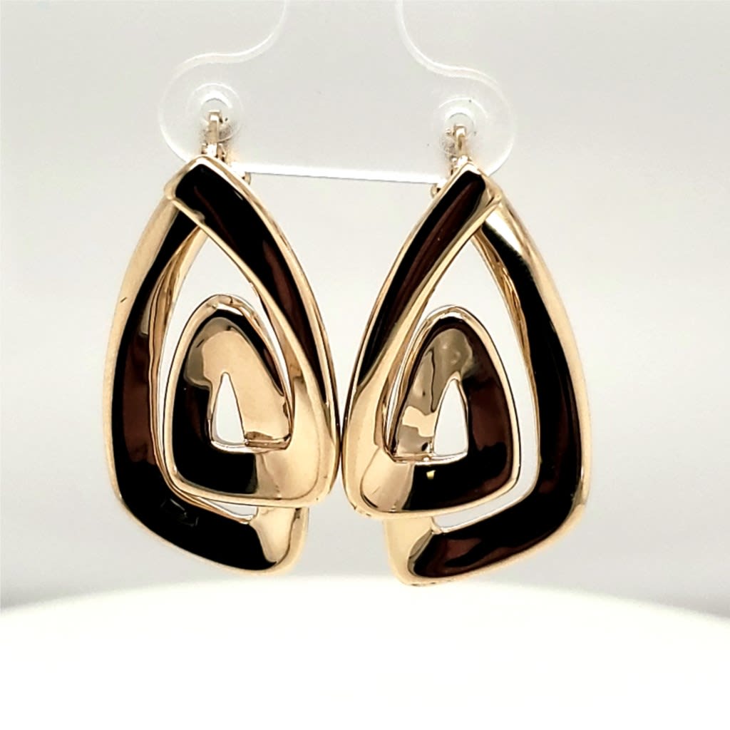 14kt Yellow Gold Hoop Earrings