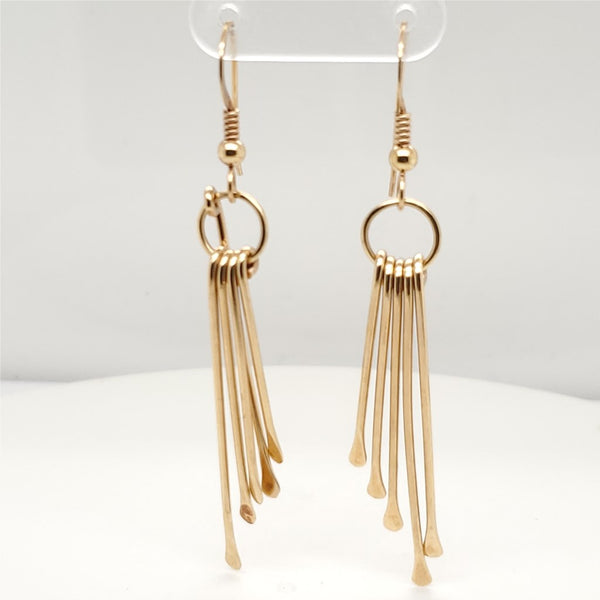 14kt Yellow Gold Dangle Earrings