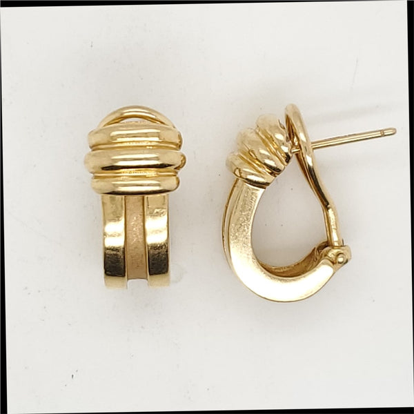 Pre-owned Tiffany & Co. 18Kt Yellow Gold Earrings