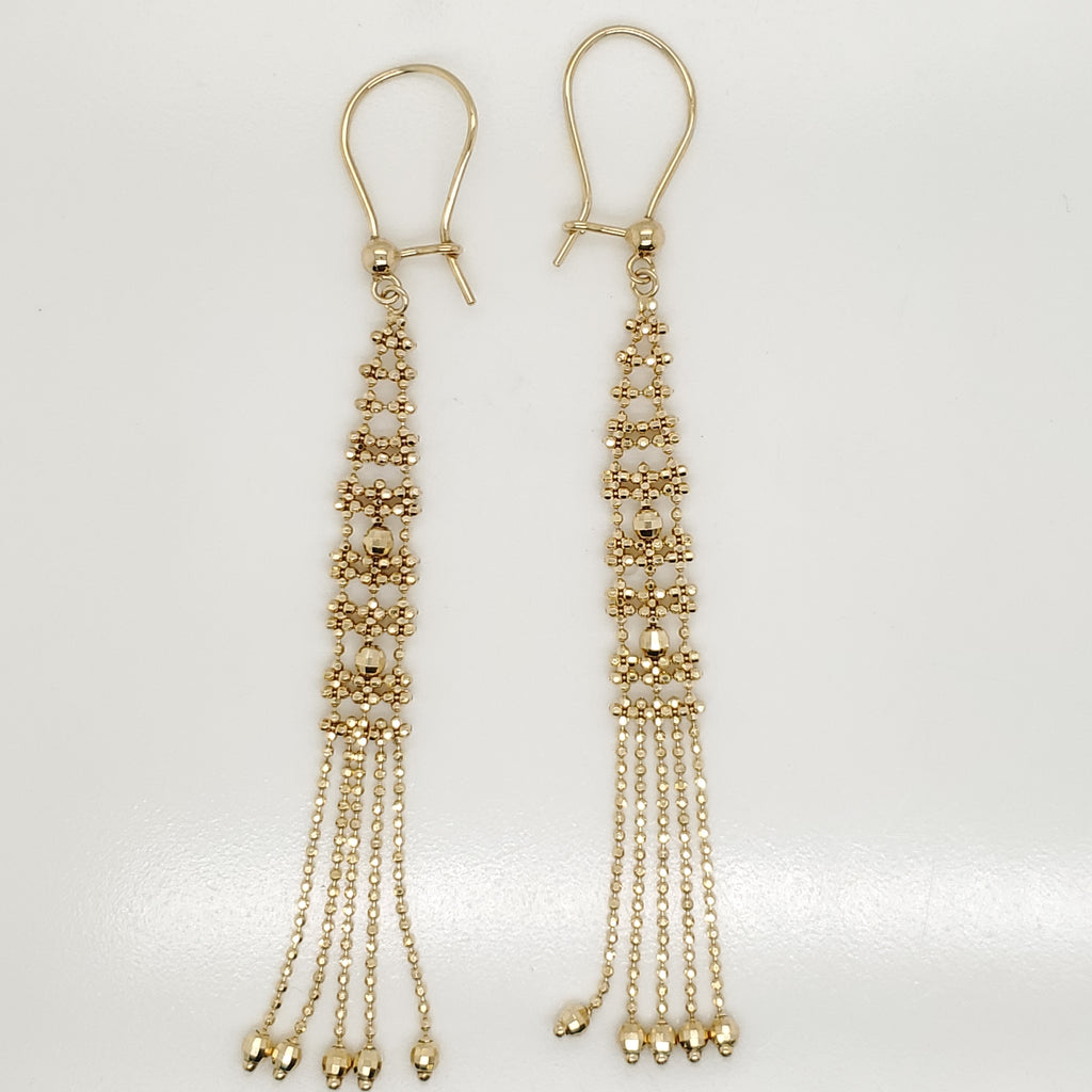 14kt Yellow Gold Dangle Earrings