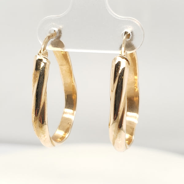 14kt Yellow Gold Hoop Earrings