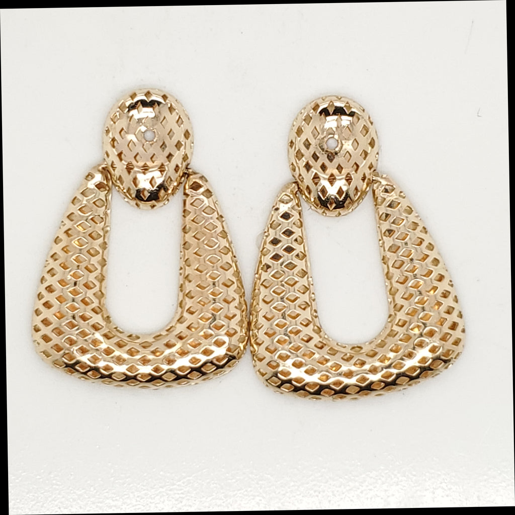 14kt Yellow Gold Earring Jackets