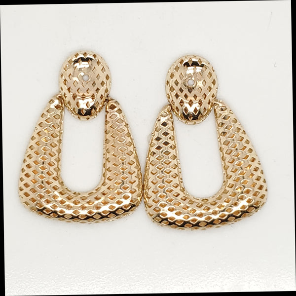 14kt Yellow Gold Earring Jackets