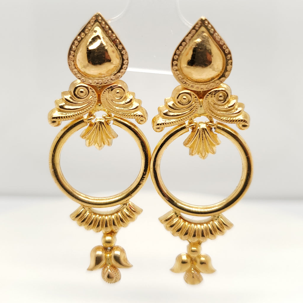 22kt Yellow Gold Earrings