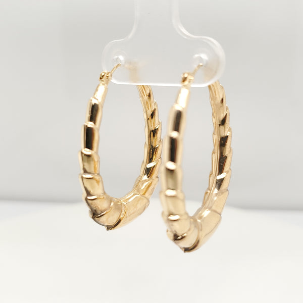 14kt Yellow Gold Hoop Earrings