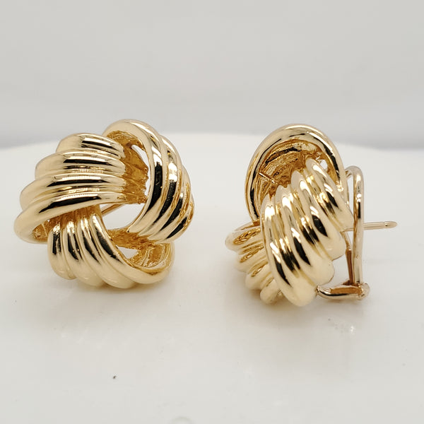 Pre-owned Tiffany & Co. 18Kt Yellow Gold Earrings