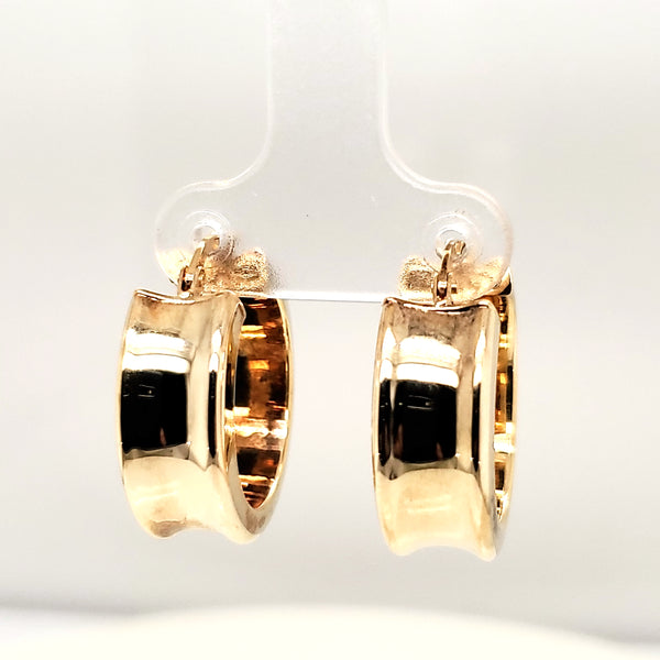14kt Yellow Gold Hoop Earrings