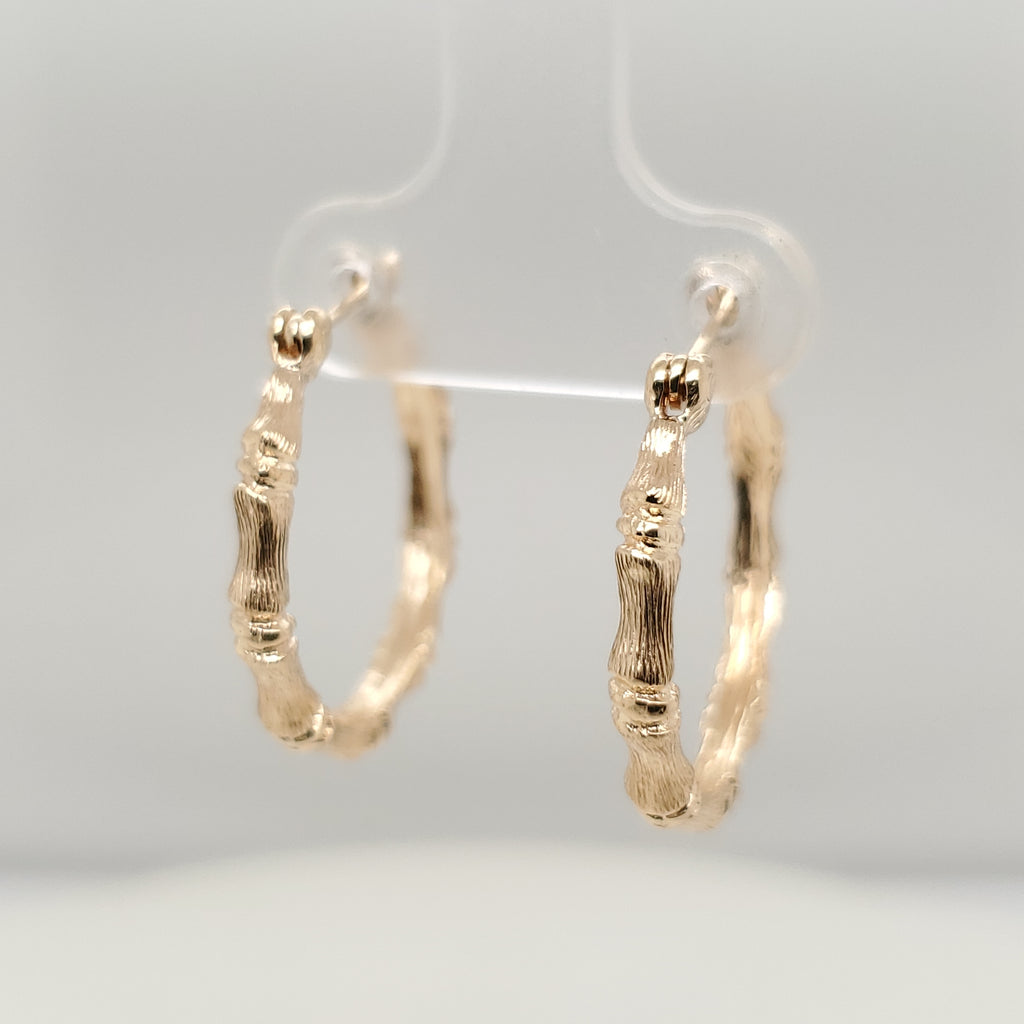 14kt Yellow Gold Hoop Earrings