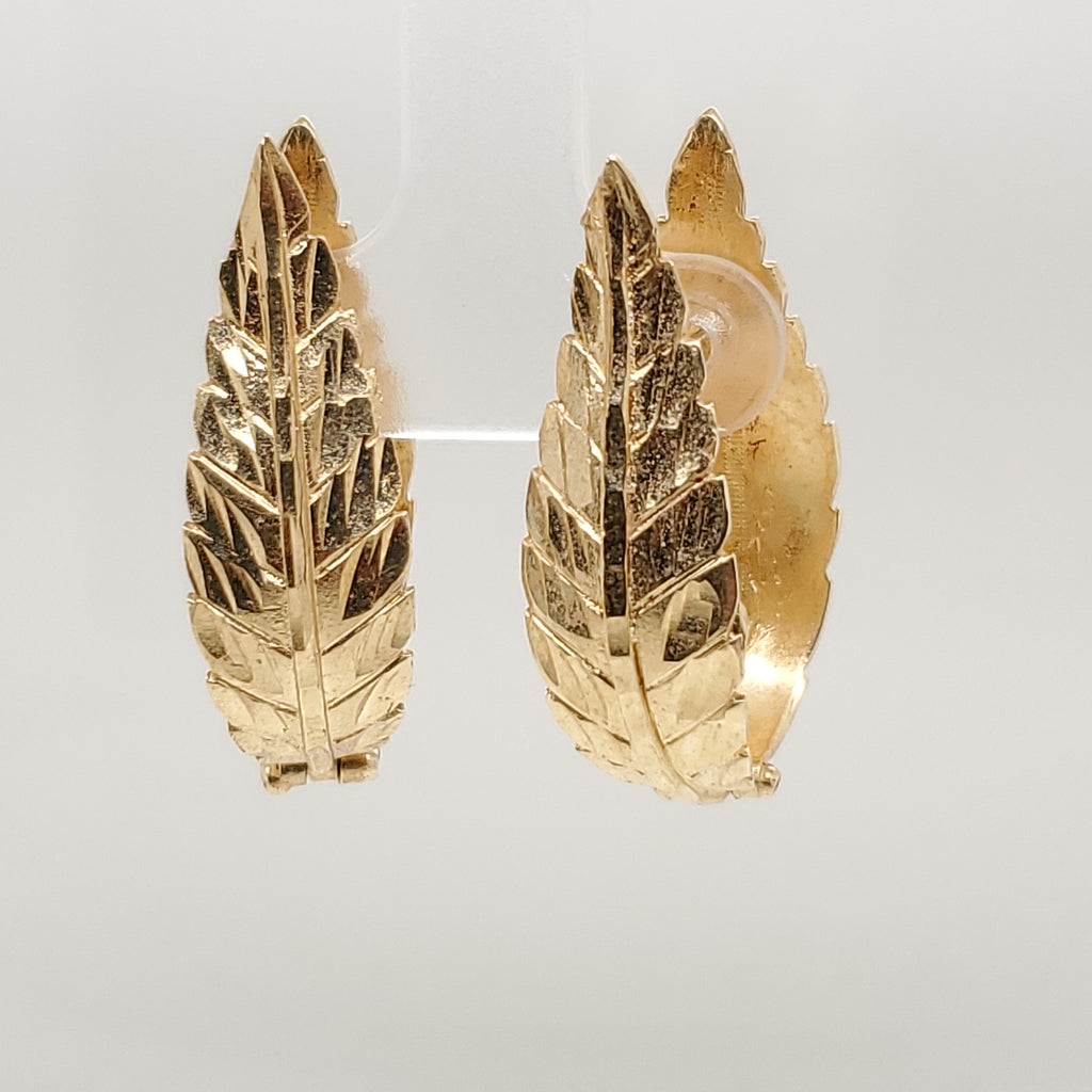 14ktYellow Gold Hoop Earrings