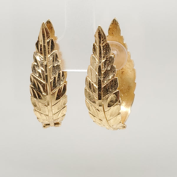 14ktYellow Gold Hoop Earrings