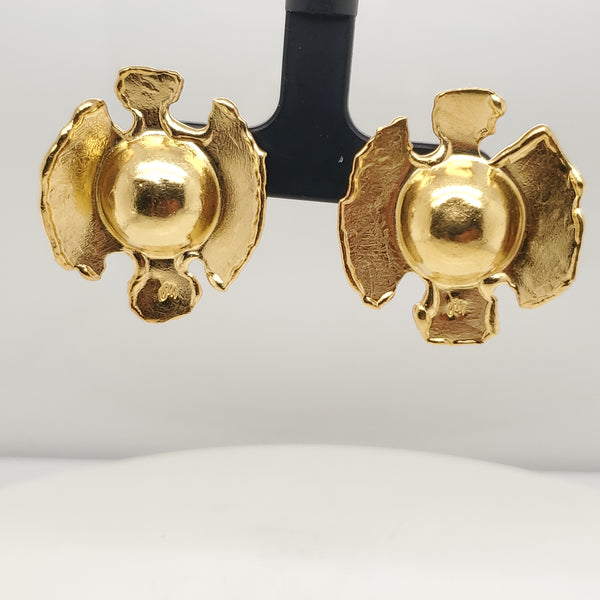 22kt Yellow Gold Earrings