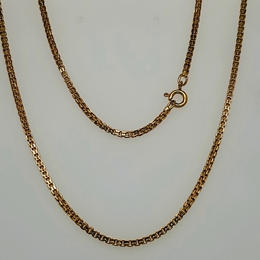 18kt Yellow Gold 20"" Chain