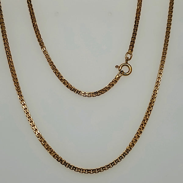 18kt Yellow Gold 20"" Chain