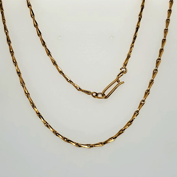 Vintage 22kt Yellow Gold Chain