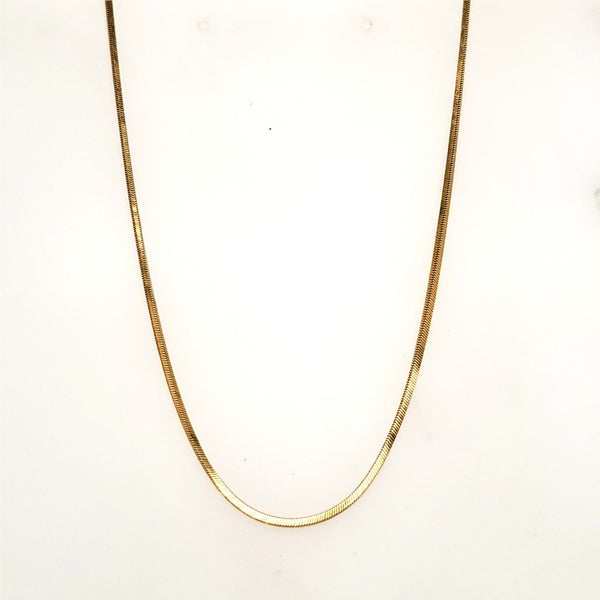 14kt Yellow Gold 20"" Square Chain