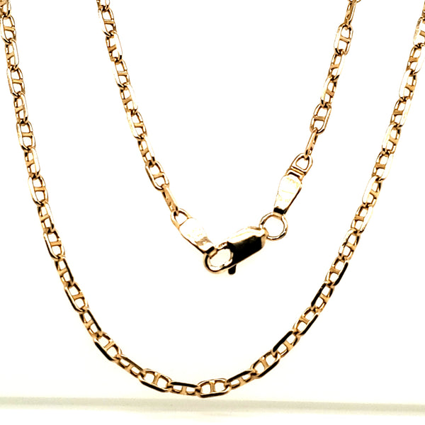 14kt Yellow Gold 20"" Gucci Style Link Chain