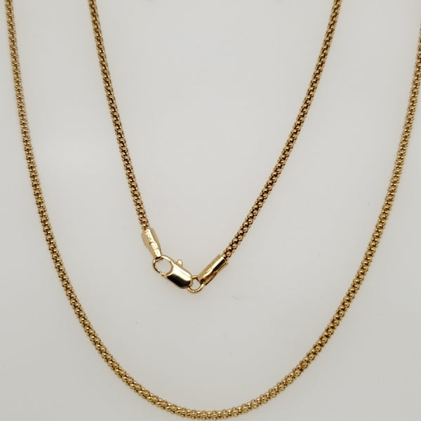14kt Yellow Gold Chain