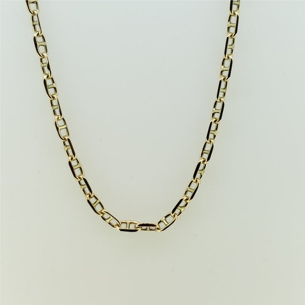 14Kt Yellow Gold Nautical Link Chain