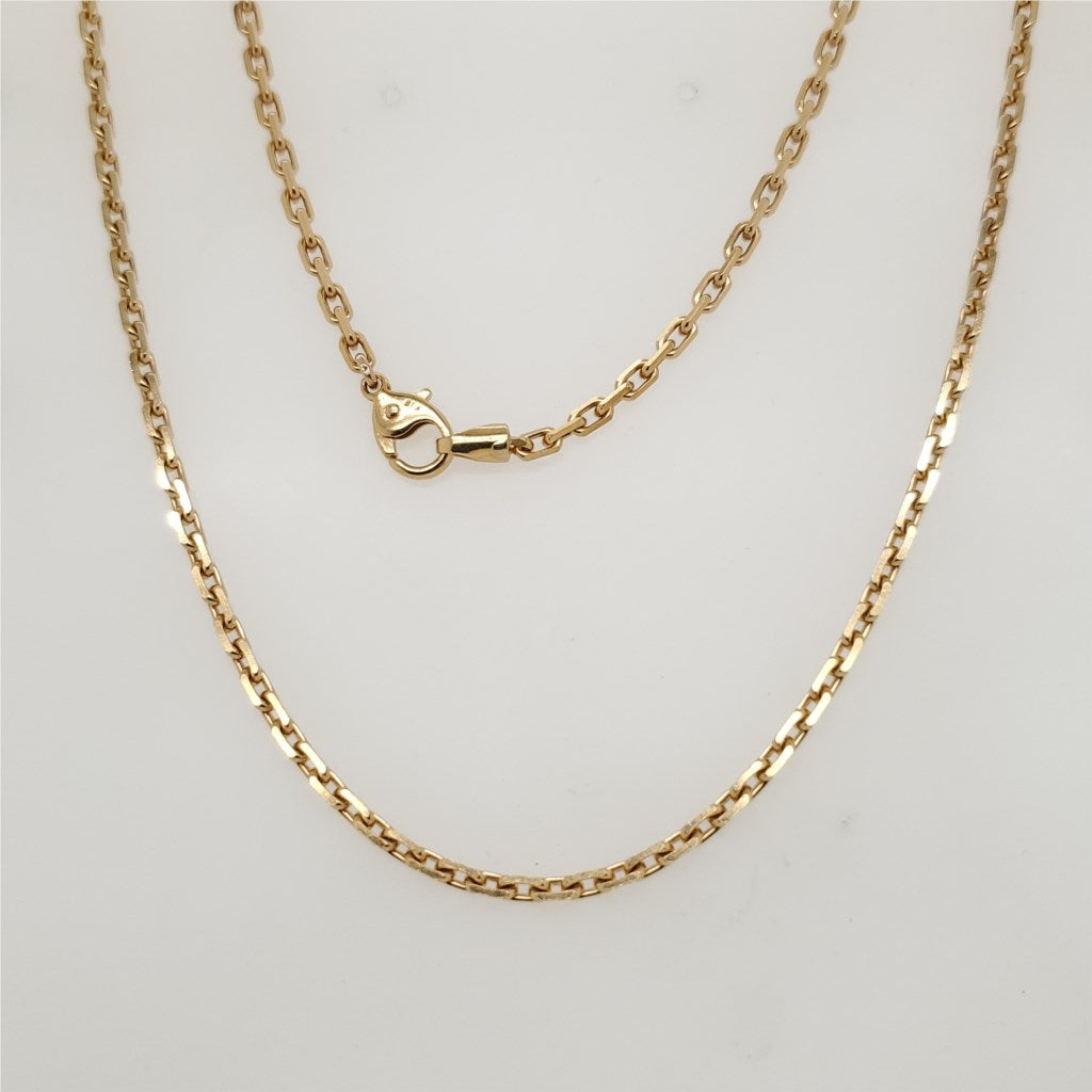 21"" 18kt Yellow Gold Chain