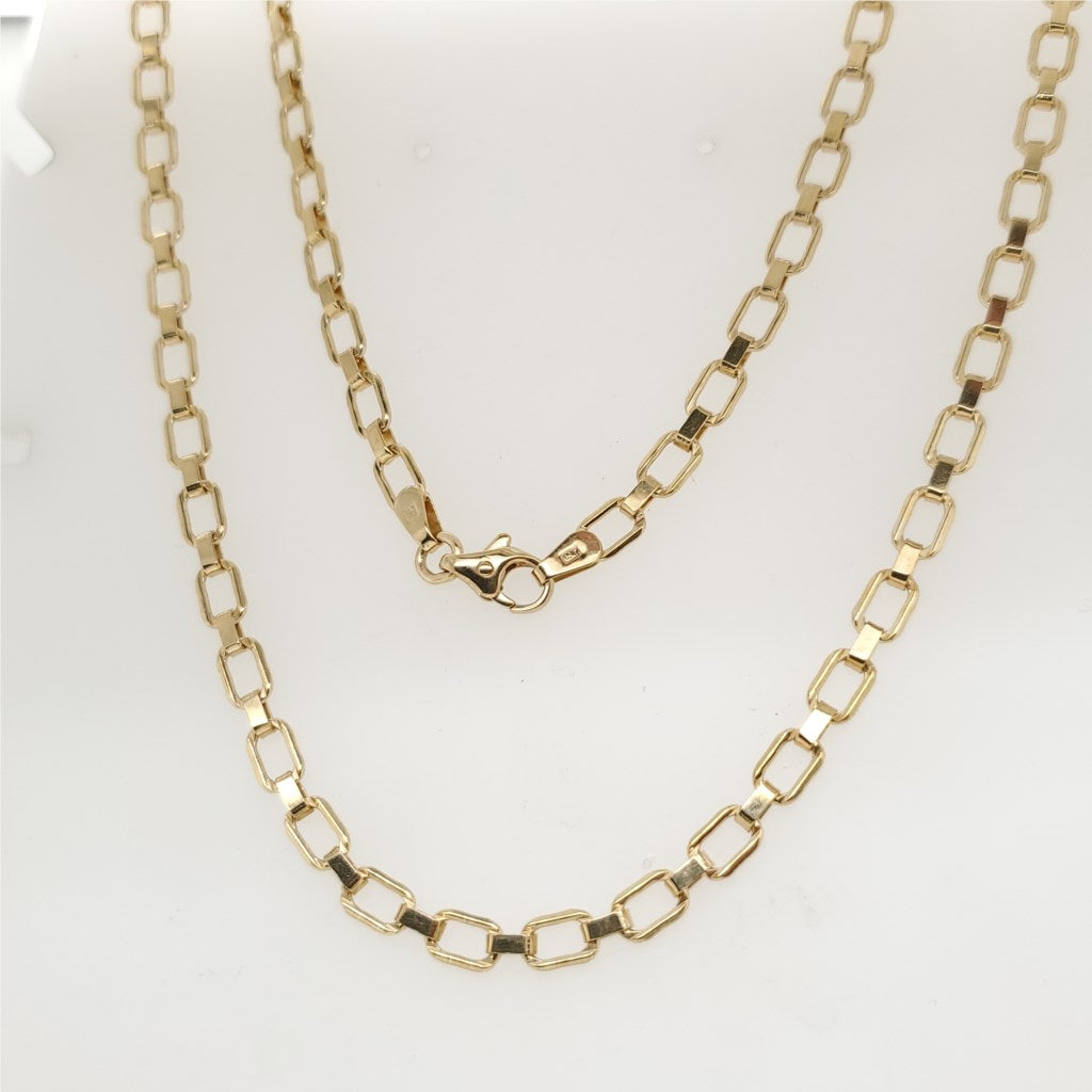 14Kt Yellow Gold 20"" Link Chain