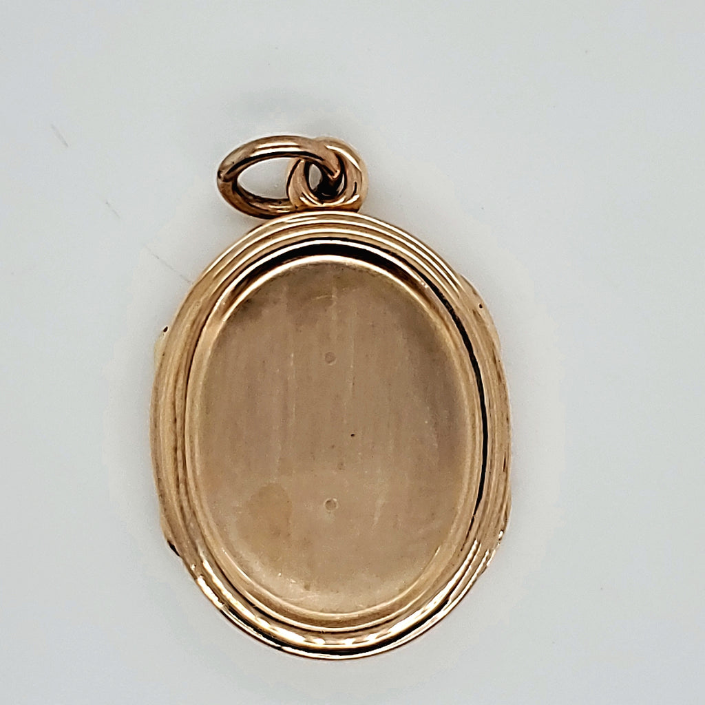 Victorian Gold Oval Locket