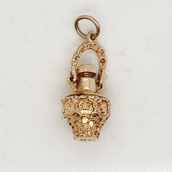Vintage 14kt Yellow Gold Amphora Charm
