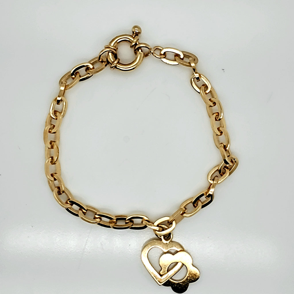 18kt Yellow Gold Link Bracelet