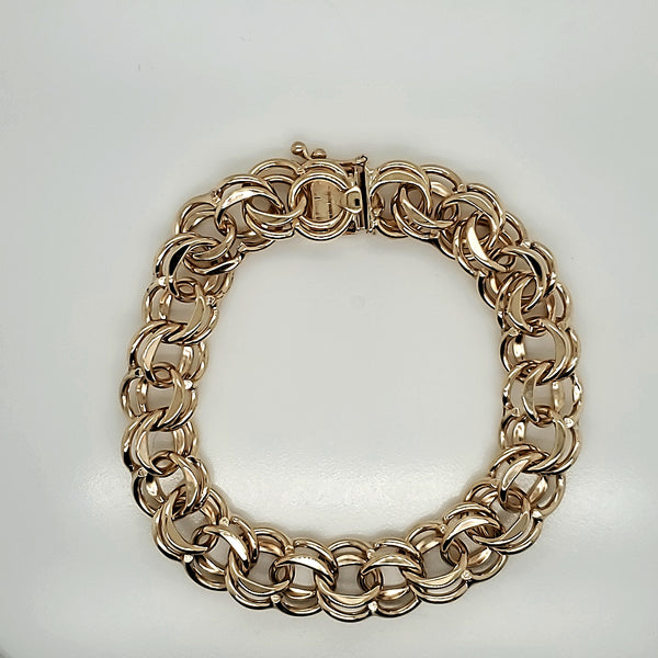 14kt Yellow Gold Charm Bracelet