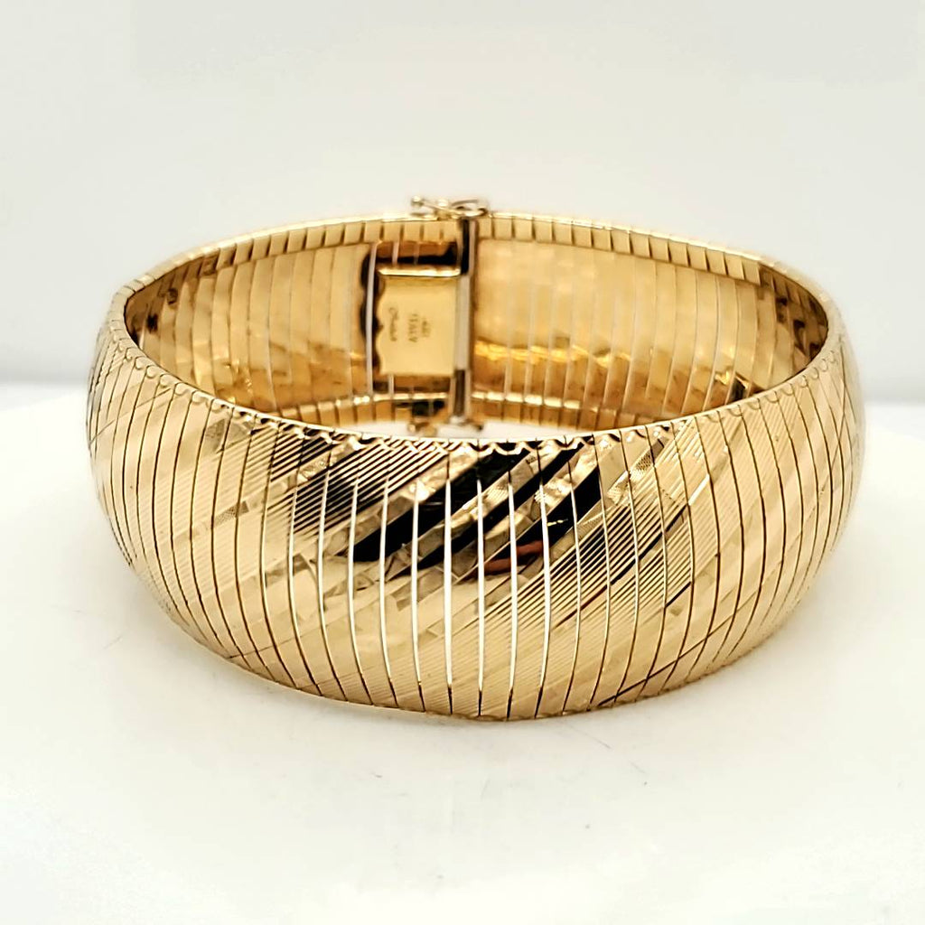 14kt Yellow Gold Soft Bangle Bracelet