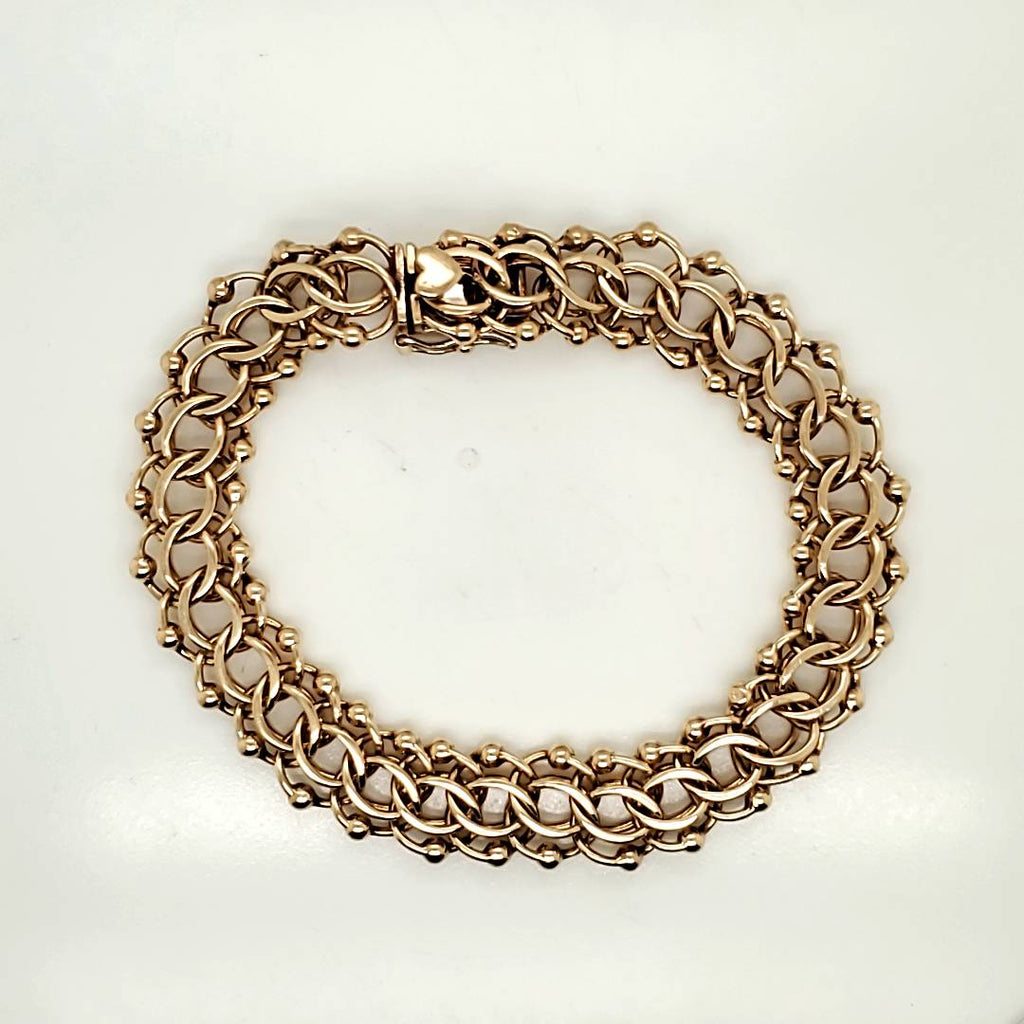 14kt Yellow Gold Charm Bracelet