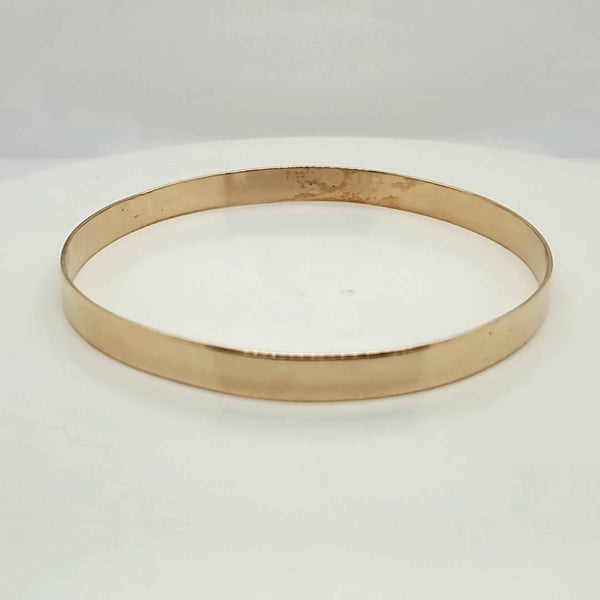 14Kt Yellow Gold Bangle Bracelet