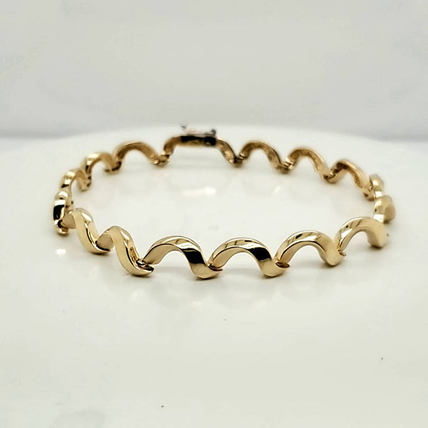 14kt Yellow Gold Link Bracelet