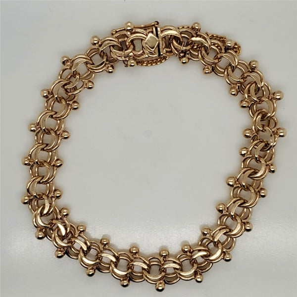 14kt Yellow Gold Charm Bracelet