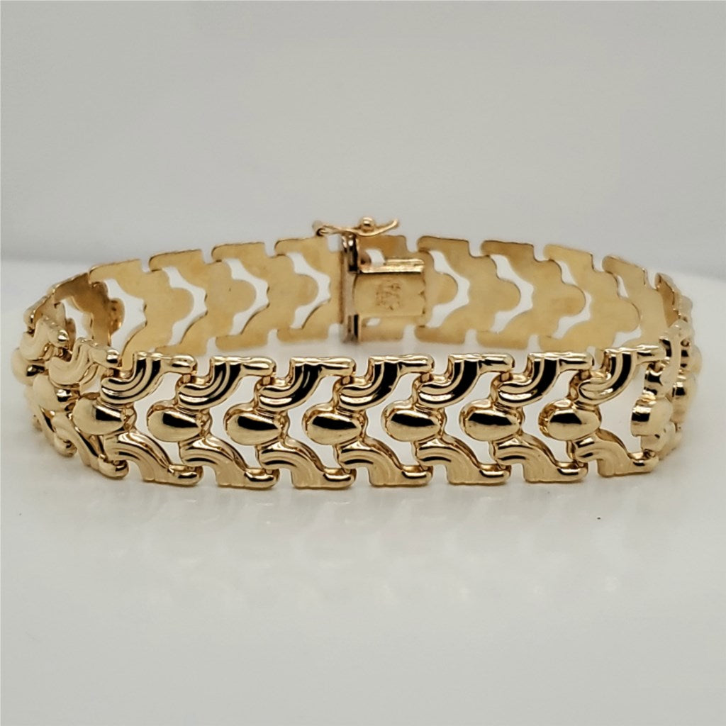 14kt Yellow Gold Link Bracelet