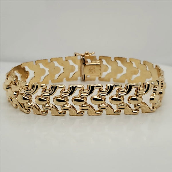 14kt Yellow Gold Link Bracelet