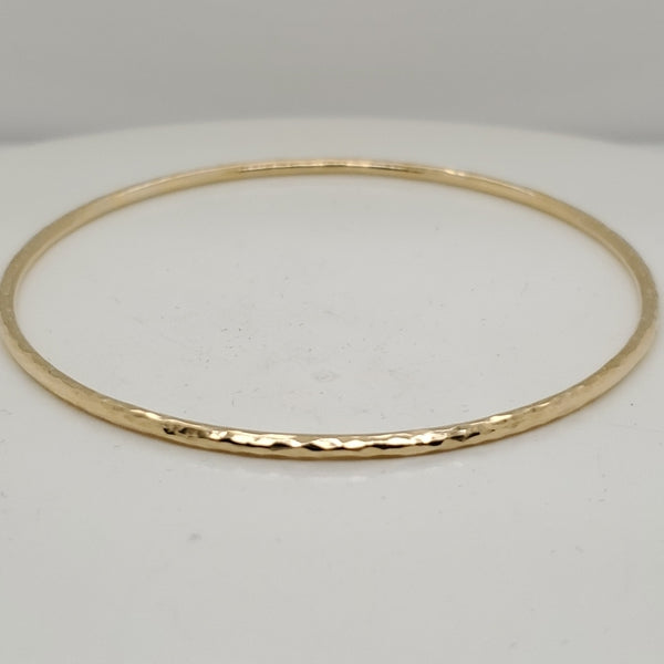 14Kt Yellow Gold Bangle Bracelet